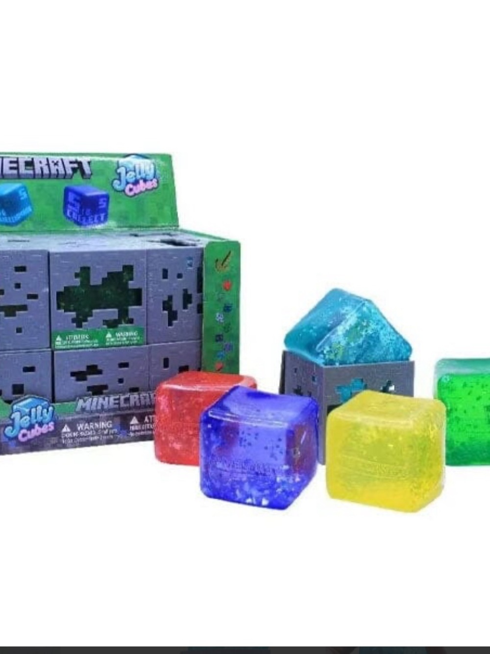Minecraft Jelly Cube Series 1 Squishy Fidget Toy Blind Box (1pc)